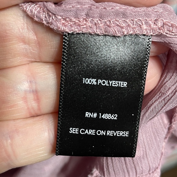 #253 size 2 torrid Blush Pink Swiss Dot Kimono Cardigan - Picture 4 of 4